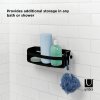 Flex Adhesive Bin - Black - by Umbra