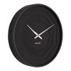 Layered Origami Wall Clock - by Karlsson [Black]