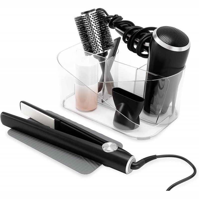 Glam Hair Tools Organiser - Clear - by Umbra