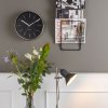 Silver Minimal Wall Clock - Black - by Karlsson