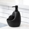 Joey Soap Pump and Scrubby Holder - by Umbra [Black]