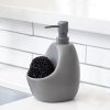 Joey Soap Pump and Scrubby Holder - by Umbra [Charcoal]