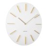 Discreet Wall Clock - White - by Karlsson