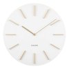 Discreet Wall Clock - White - by Karlsson