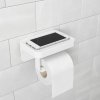 Flex Adhesive Toilet Paper Holder - White - by Umbra