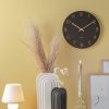 Charm Wall Clock Engraved Numbers Small - by Karlsson [Black]