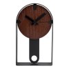 Dashed Table Clock - Walnut - by Karlsson