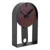 Dashed Table Clock - Walnut - by Karlsson