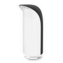 Emperor Soap Pump - by Umbra - Black/White - A modern two-toned soap pump with an ergonomic shape and smooth finish