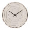 Layered Origami Wall Clock - by Karlsson - Grey - A captivating fusion of art and timekeeping